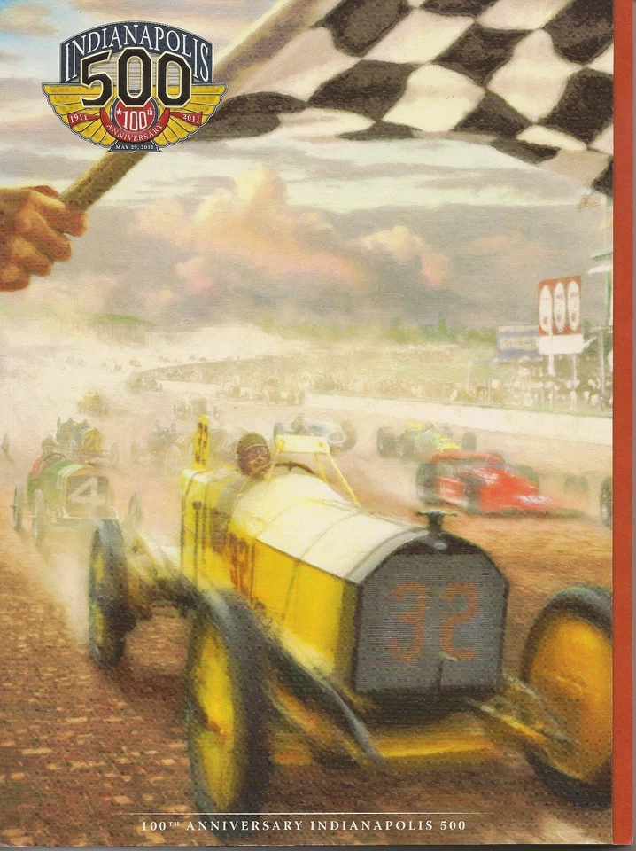 2011 Indianapolis 500 1-Each of the 3 Program Covers Sports Illustrated  - Image 3 of 4