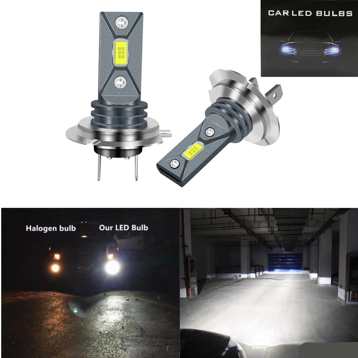 6000k h7 halogen headlight bulbs discount