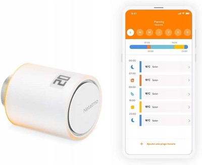 Y19 Netatmo Smartes Heizkörperthermostat WLAN Energie sparen, NAV-AMZ
