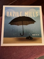 Bazile Mills Where We Are Lp Amber Vinyl LP No. 170/300 Rare