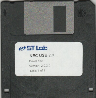 ST Lab NEC USB 2.0  Version 2.0.2.0 ~ 3.5'' disk