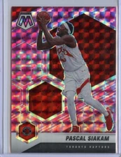2020-21 Panini Mosaic Mosaic Camo Pink #70 Pascal Siakam