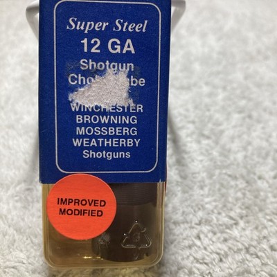 Carlson's Super Steel IMP MODIFIED Invector Win-Brn-Moss 500 12GA 12233