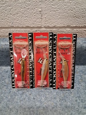 3 LUCKY CRAFT Pointer 78DD OGs 3/8oz 78mm Luckycraft Suspending Jerkbait Rare!