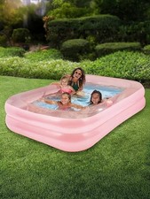 Funsicle Pink Blissful Pool Backyard Haven For All USED BOXED