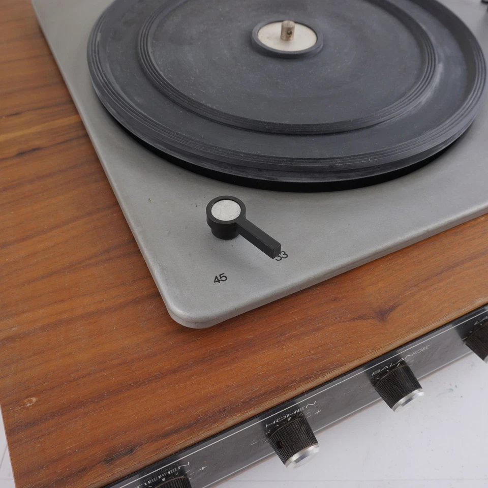 Phonomat Pirna Belcanto ST 3001 Plattenspieler Kompaktanlage 1973–1975 DDR - Bild 4 von 4