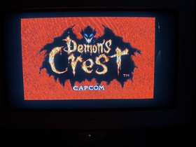 Demon's Crest - Super Nintendo (PAL) Cart Only Free Express Post SNES Authentic