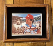 Pete Rose Autographed Signed 1985 Limited Edition Gartlan Plaque 1958-4192