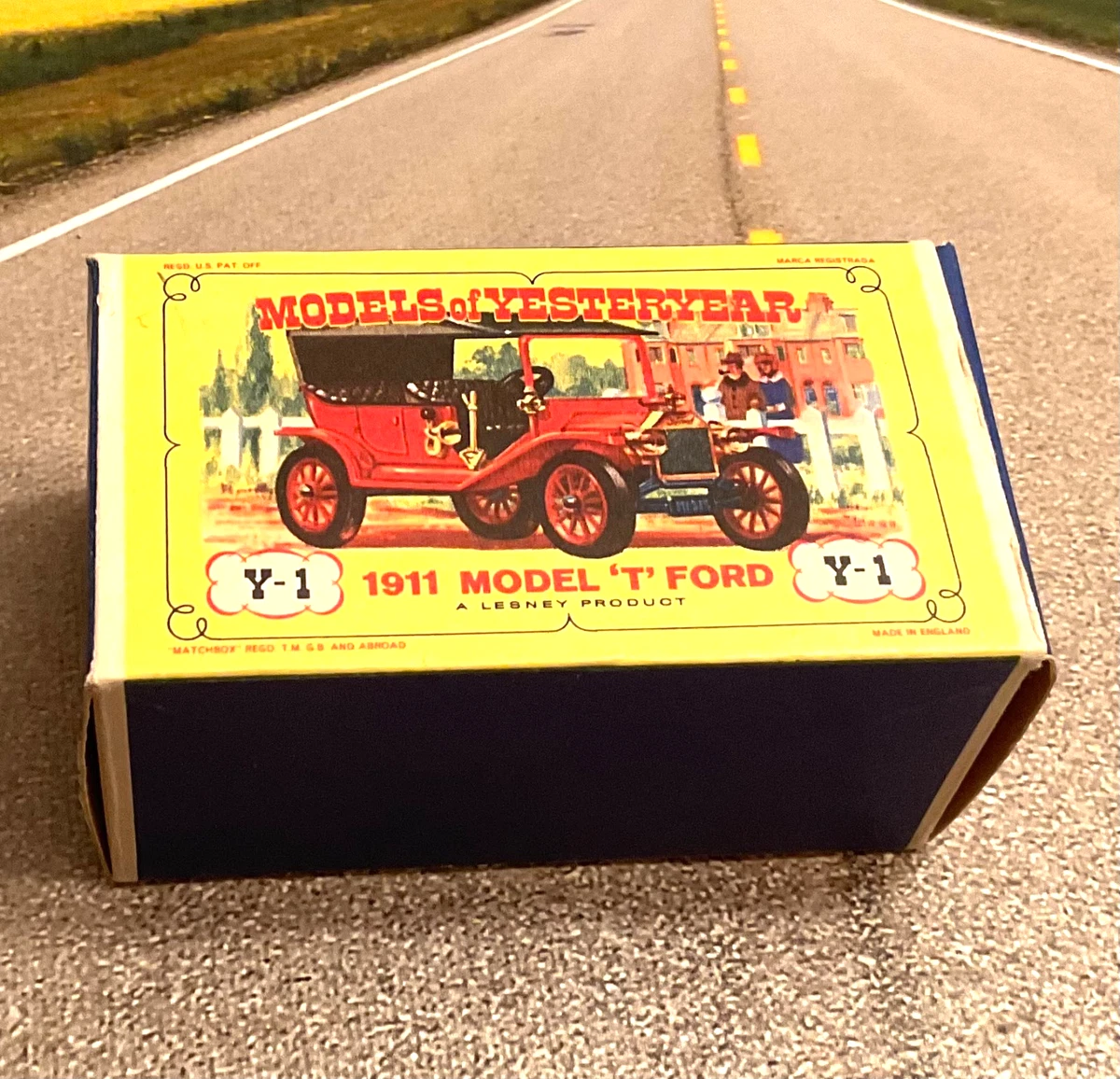 Matchbox Models of Yesteryear Ford 1911 Vehicle Year Vintage