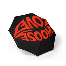 Choose Love Foldable Umbrella Semi-Automatic