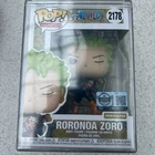 Funko Pop! One Piece: Roronoa Zoro #2178 Limited Edition Sealed In Plastic