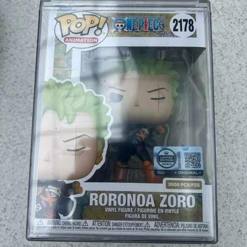 Funko Pop! One Piece: Roronoa Zoro #2178 Limited Edition Sealed In Plastic