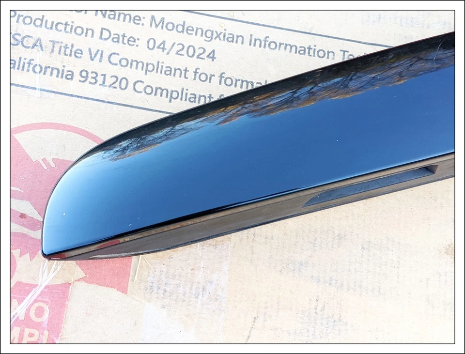 MINI COOPER F55 F56 F57 TAPA MALETERO EMBELLECEDOR 2014 2015 2016 2017 51137362124 OEM Foto 2 de 4