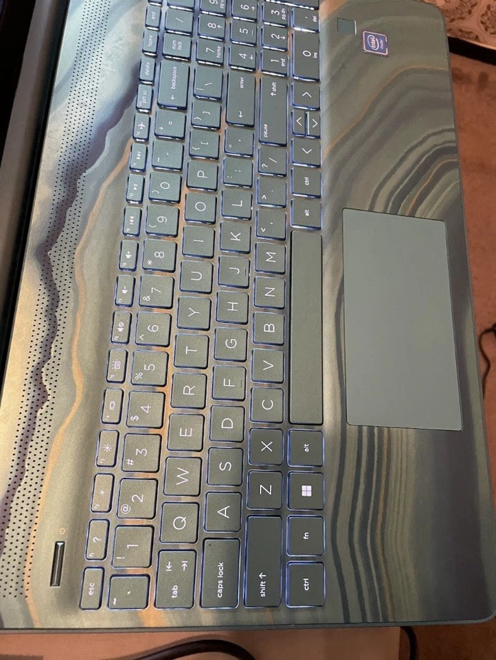 HP 15” Stream Laptop Intel 4GB RAM, 128GB SSD Color Underwater teal - Image 2 of 4