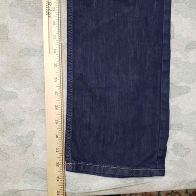 Patagonia Jeans Mens 32x34 Blue Straight Stretch Denim Dark Wash