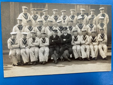 POSTCARD HMS Ganges at Shotley, Suffolk BOY SEAMEN PORTRAIT  1920s