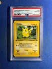1999 POKEMON JUNGLE 1ST EDITION W STAMP DUELIST PROMO #60 PIKACHU PSA 8