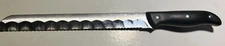 Sharper Image 3 Rivet Full Tang Bread Slicing Knife 8” Blade