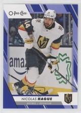 2023-24 O-Pee-Chee Blue Border Nicolas Hague #231 18n9