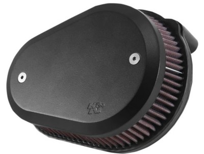 K&N Engineering Street Metal Air Intake System - Flare Black Motorcycle