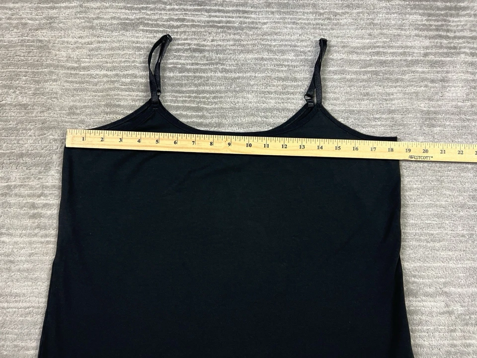 Топ женский Chicos большой 2 черный без рукавов майка камзол регулируемый ремень - Изображение 4 из 4