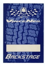 Motley Crue VINCE NEIL Concert Tour Backstage Pass 