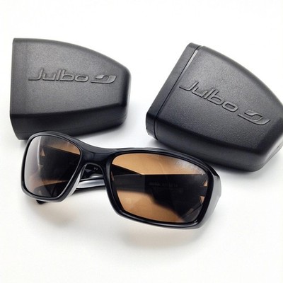 Julbo Polar Junior Sunglasses Black Frame Brown Lens Designer Eyewear