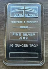 10 Oz 999 Silver Bar NTR Metals
