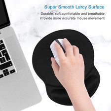 Ergonomic Mouse Pad with Gel Wrist Rest Support Gaming Small Wrist Rest Smoot...