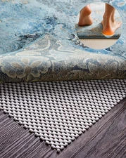 Rug Gripper Pad for Hardwood Floors, Thick Cushion Non Slip Rug Pads for Area Ru