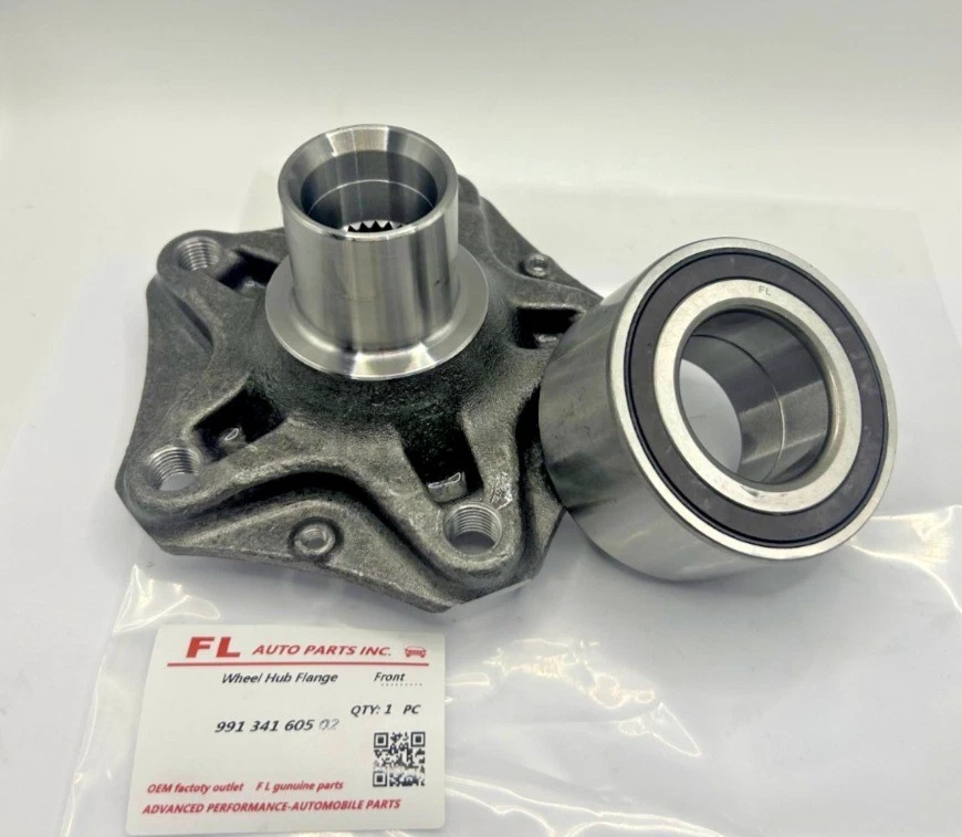 For Porsche Boxster RWD 2005-2016 Front & Rear Wheel Hub & Bearing Assembly 2Set - Image 2 of 4