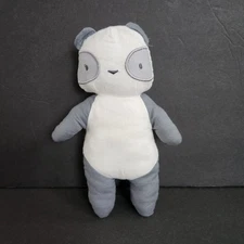 Cloud Island Target Gray White 8" Panda Bear Plush Stuffed Animal Baby Lovey Toy