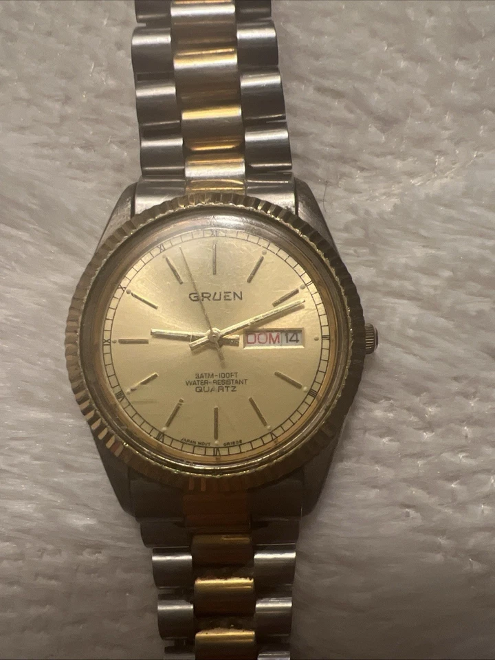 Vintage Men’s Gruen Watch - Needs Battery - Image 2 of 3