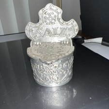 Rare Viennese Austria German Salt Cellar/box-Hinged &ldquo;SALZ&rdquo;