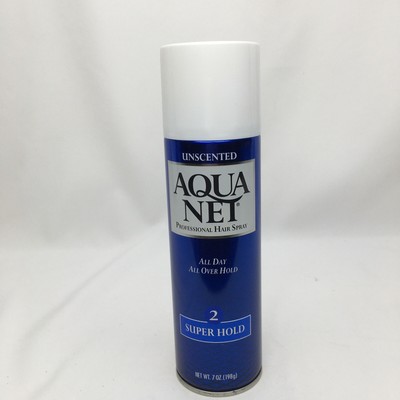 Vintage Aqua Net Hair Spray All Day Hold 2 Super Hold 7 Oz Ebay