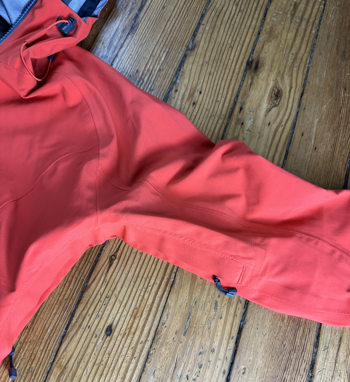 REI E1 Elements Burnt Orange Softshell Zip Outdoo… - image 4