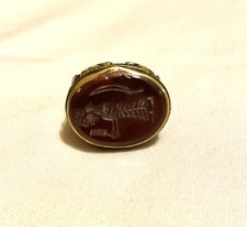 Antique Islamic Intaglio Ring Post Medieval Ottoman Empire Style Middle East