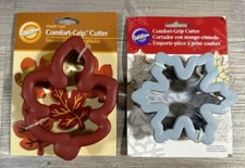 Wilton Tagliapasta A Forma Di Foglia D'Acero Con Impugnatura Comoda - Stampo In Acciaio Inox Per Biscotti, Brownies E Sandwich - 2