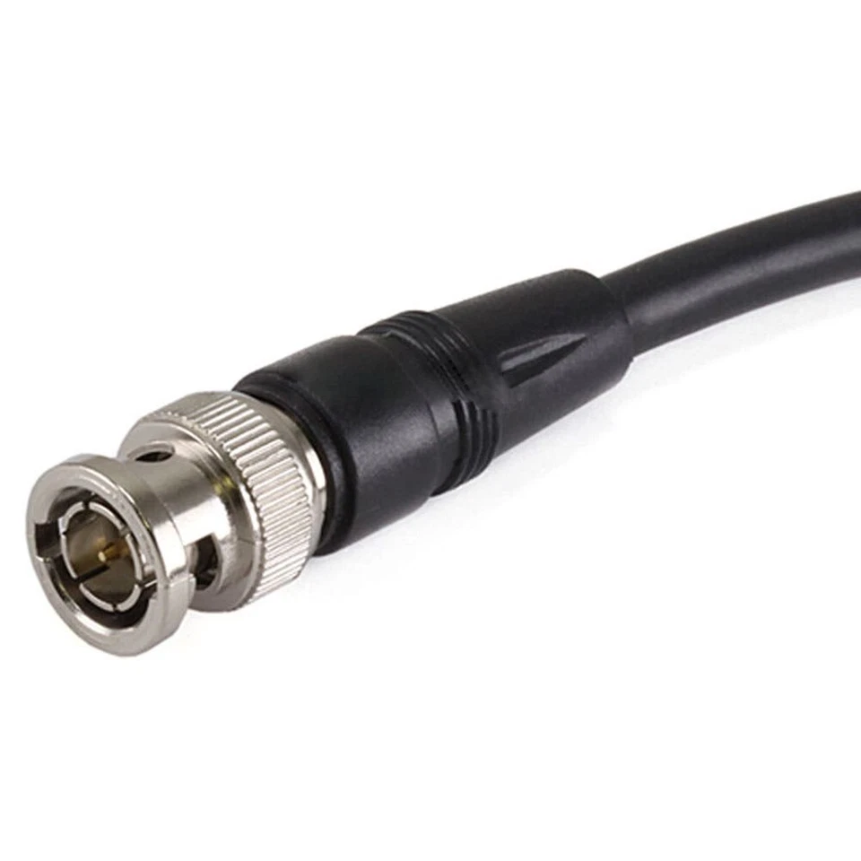 3ft BNC Male to RCA Male RG59U 75ohm Coax Coaxial Audio Video Cable CCTV Camera - Image 2 of 3