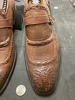 Unusual Pair of Brown Leather Men's Wingtips From My Shoe Collection Size 9D — photo 4