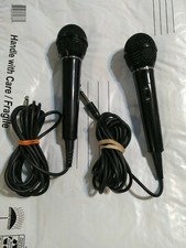Pair of TAKY UDM-606L Impedance 600  Uni-Directional Moving Coil Microphones