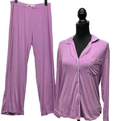 UGG PAJAMAS LENON 2 PIECE SET SOFT WILDFLOWER JERSEY KNIT LOUNGEWEAR WOMENS S
