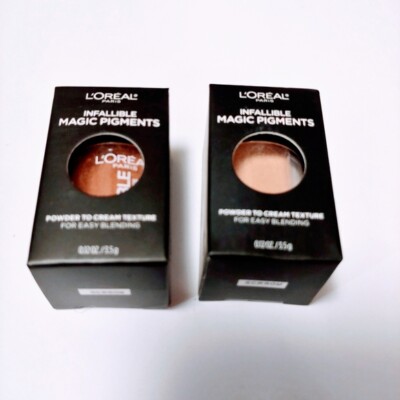 L'oreal Magic Pigments EYE & LIP Pigments 2 Packs - Bundle of 2