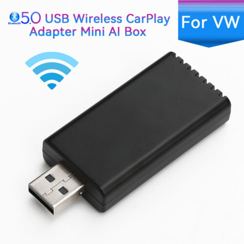 Adaptateur sans fil dongle USB CarPlay pour iOS Apple en boîte stéréo Android autoradio - Photo 1/14