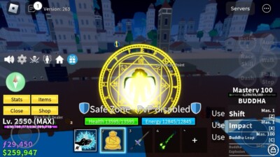 Blox Fruit Account (max Lvl) Godhuman(SG) V3 Human) And Lots of Frags 