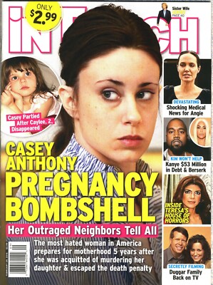 Intouch Magazine Casey Anthony PREGNANCY BOMBSHELL February 29 2016