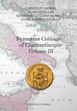 HN D'Andrea Les Monnaies Byzantines De Constantinople Vol. III