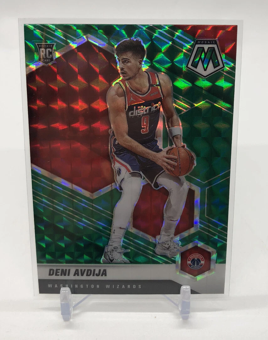 2020-21 Mosaic Deni Avdija Green RC #217