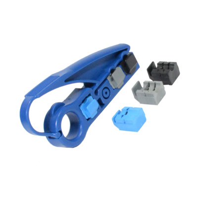 Coax UTP Cable Jacket Strip Tool RG6/RG59/UTP Stripper Cutter Cat5e Cat6 Tool