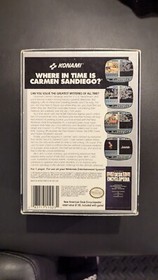 Where in Time is Carmen Sandiego (NES, 1991) - Original Box And Insert